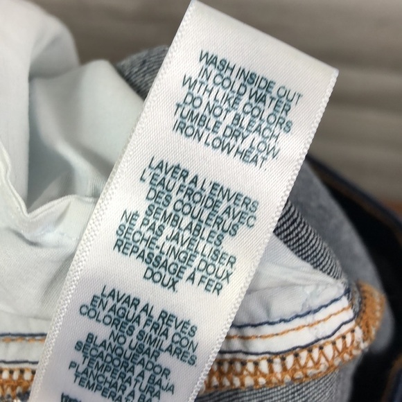 Good American The Lace Up  Denim Skirt Dark Wash 4 - Picture 10 of 10